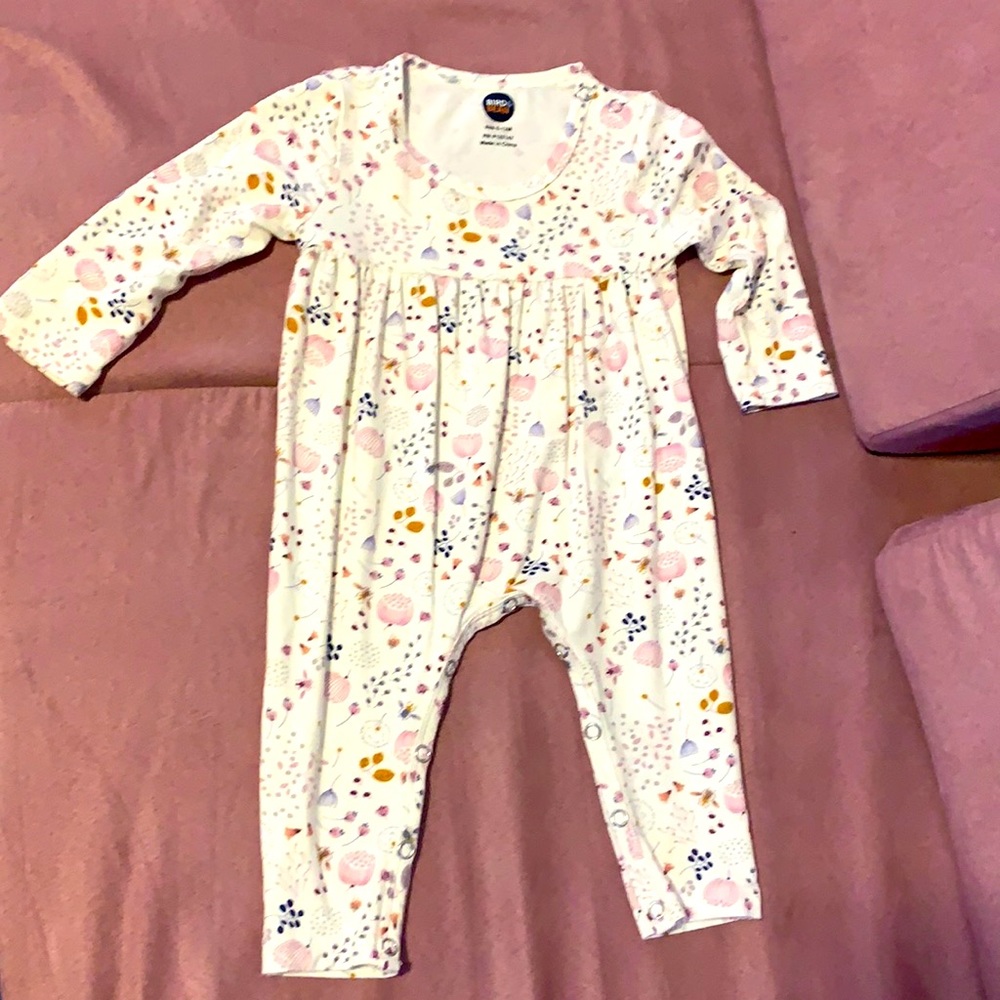 Bird and Bean long sleeve romper
